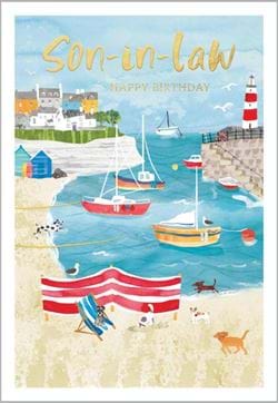 Harbour Son-in-law Birthday Card