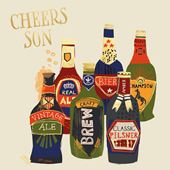 Cheers Son Birthday Card