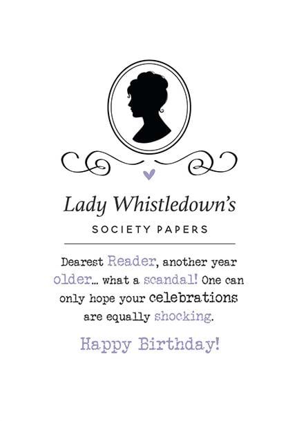 What a Scandal Birthday Card