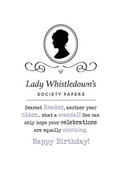 What a Scandal Birthday Card