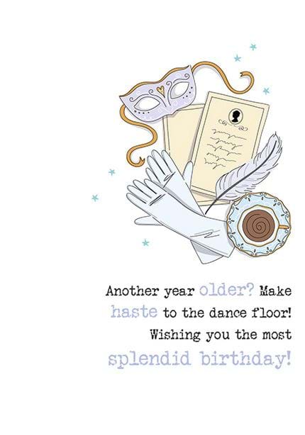 Make Haste Birthday Card