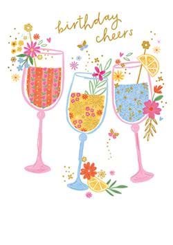 Drinks Birthday Card