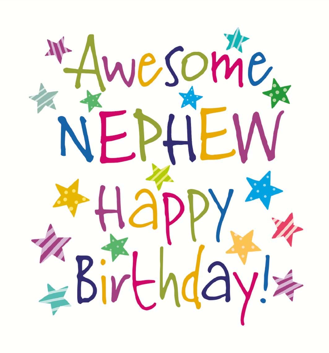 Awesome Nephew Birthday Card