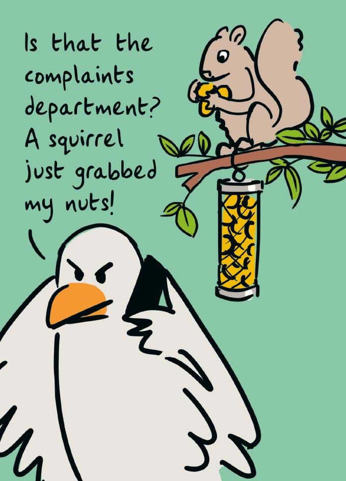Complaints Department Birthday Card