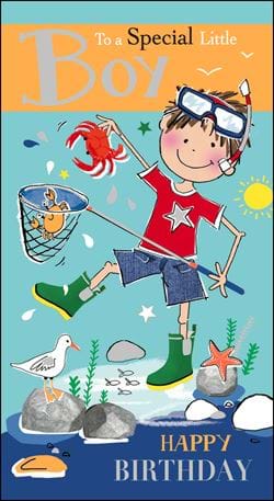 Special Little Boy Birthday Card
