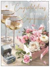 Congratulations Engagement Card