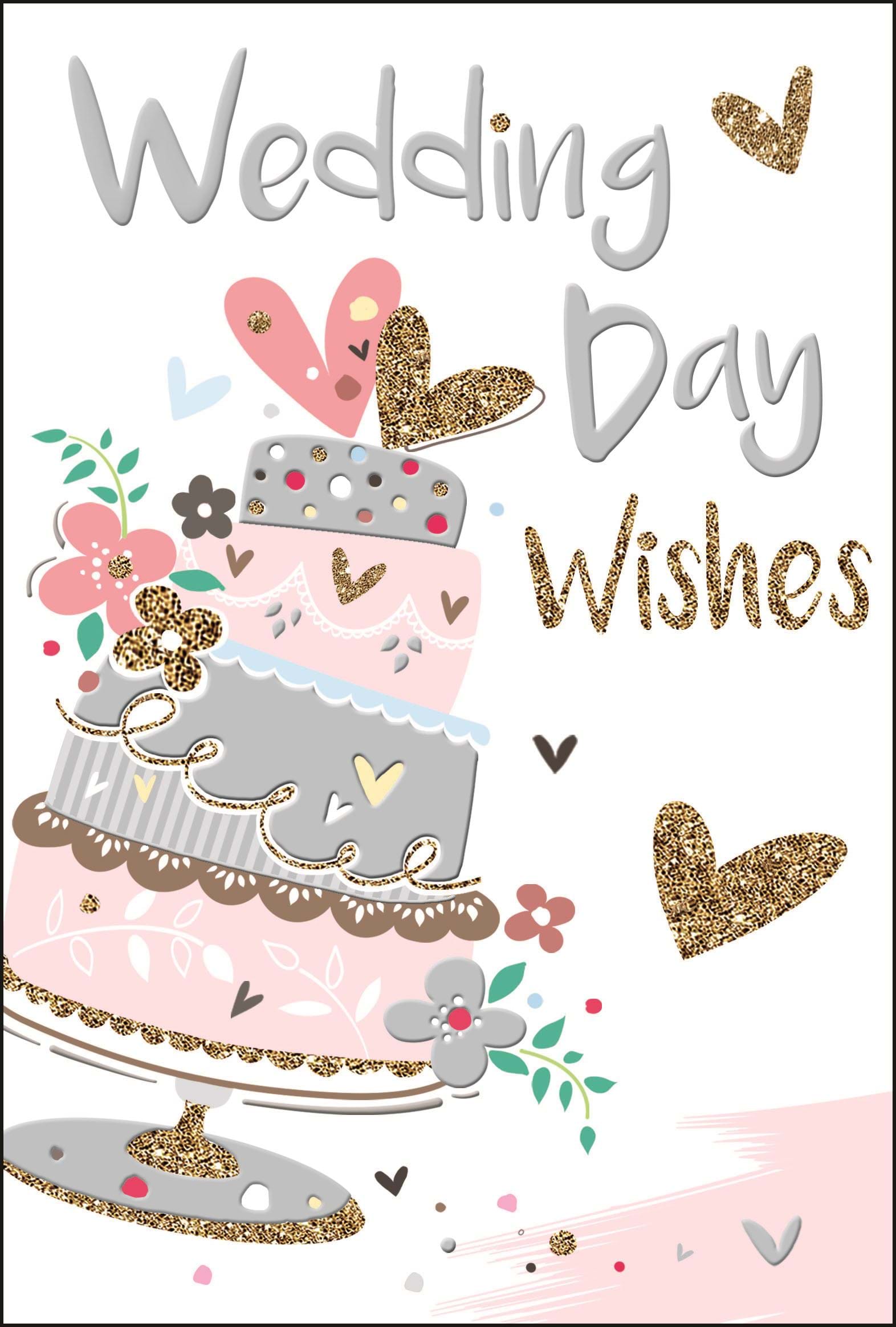 Cake Wedding Card