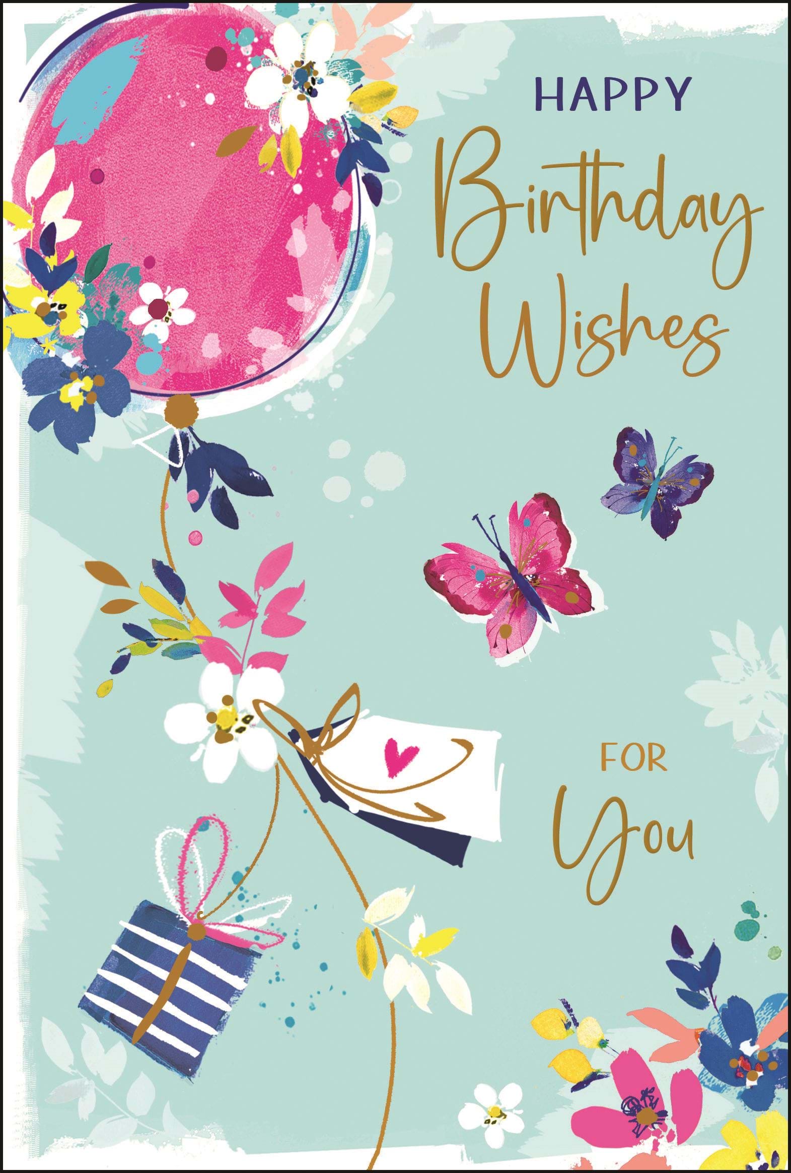 Balloon Birthday Card