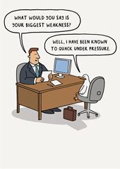 Quack Under Pressure Birthday Card