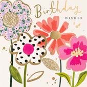 Flowers Birthday Card