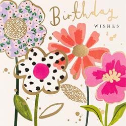 Flowers Birthday Card