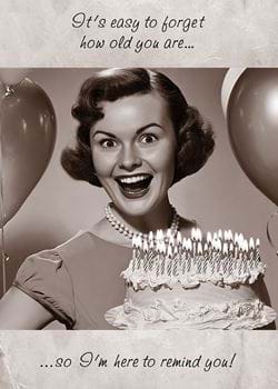 It's Easy To Forget Birthday Card