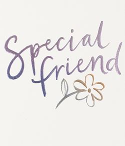 Flower Special Friend Birthday Card