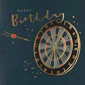 Darts Birthday Card