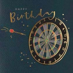 Darts Birthday Card