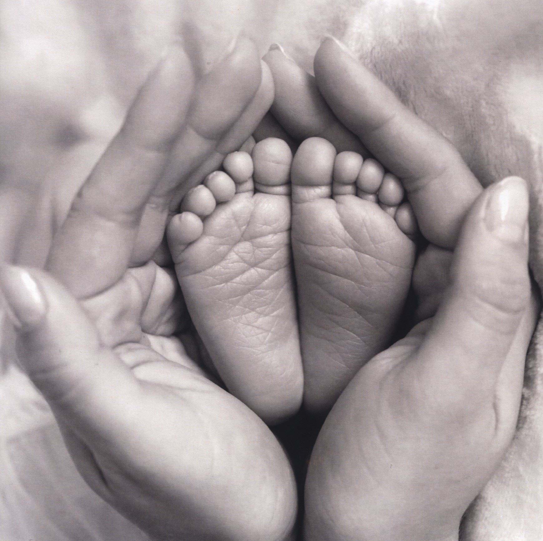 Little Toes New Baby Card