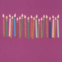 Candles Birthday Card