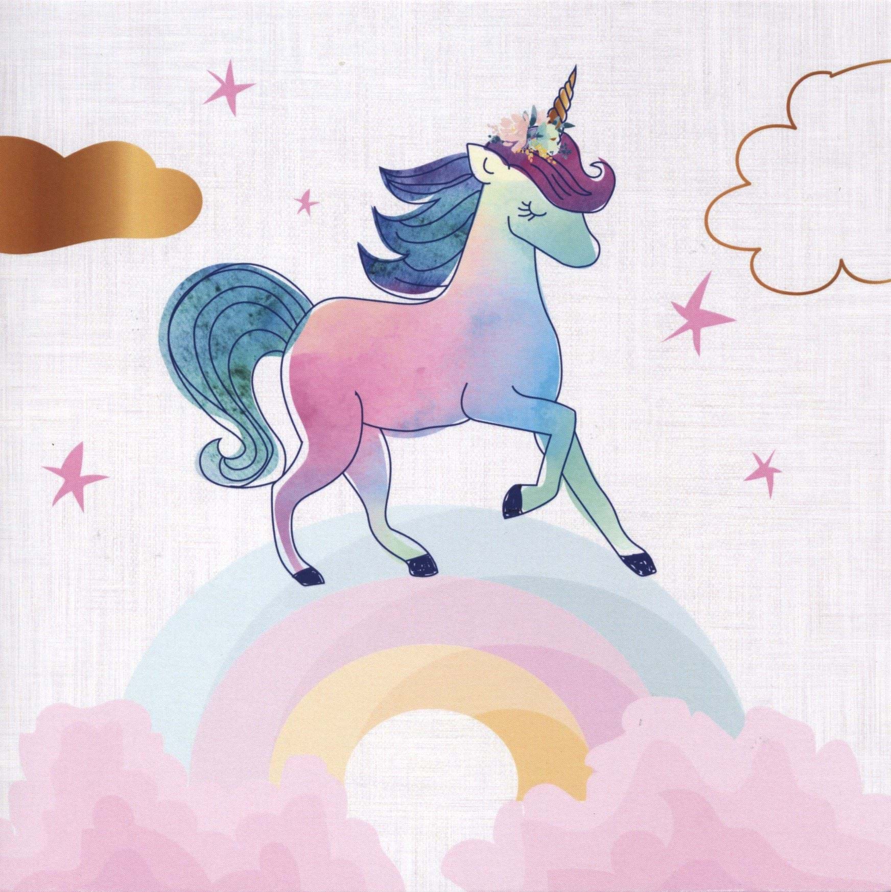 Unicorn Birthday Card