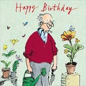 The Gardener Birthday Card
