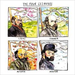 The Four Cezannes Birthday Card