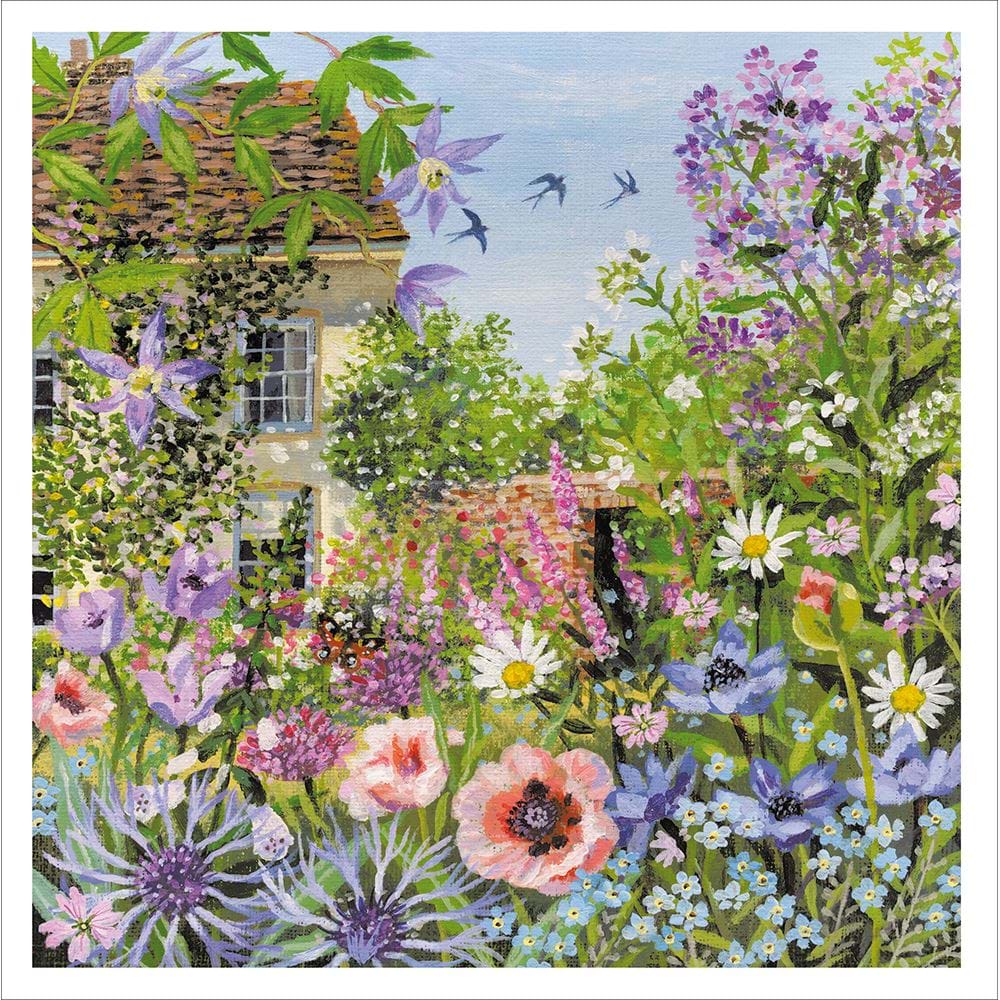 Cottage Garden Greeting Card