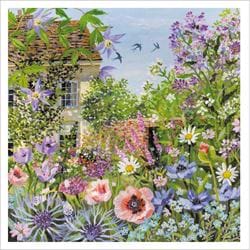 Cottage Garden Greeting Card