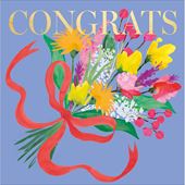 Bouquet Congratulations Card