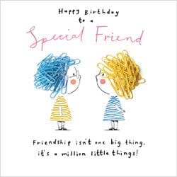 Million Little Things Special Friend Birthday Card