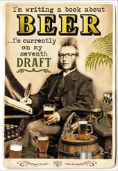Book About Beer Birthday Card