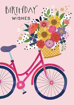 Bike Birthday Card