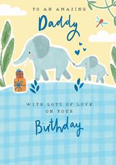 Amazing Daddy Birthday Card
