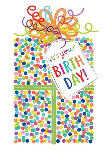 Present Birthday Card
