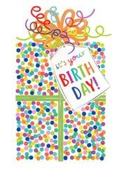 Present Birthday Card
