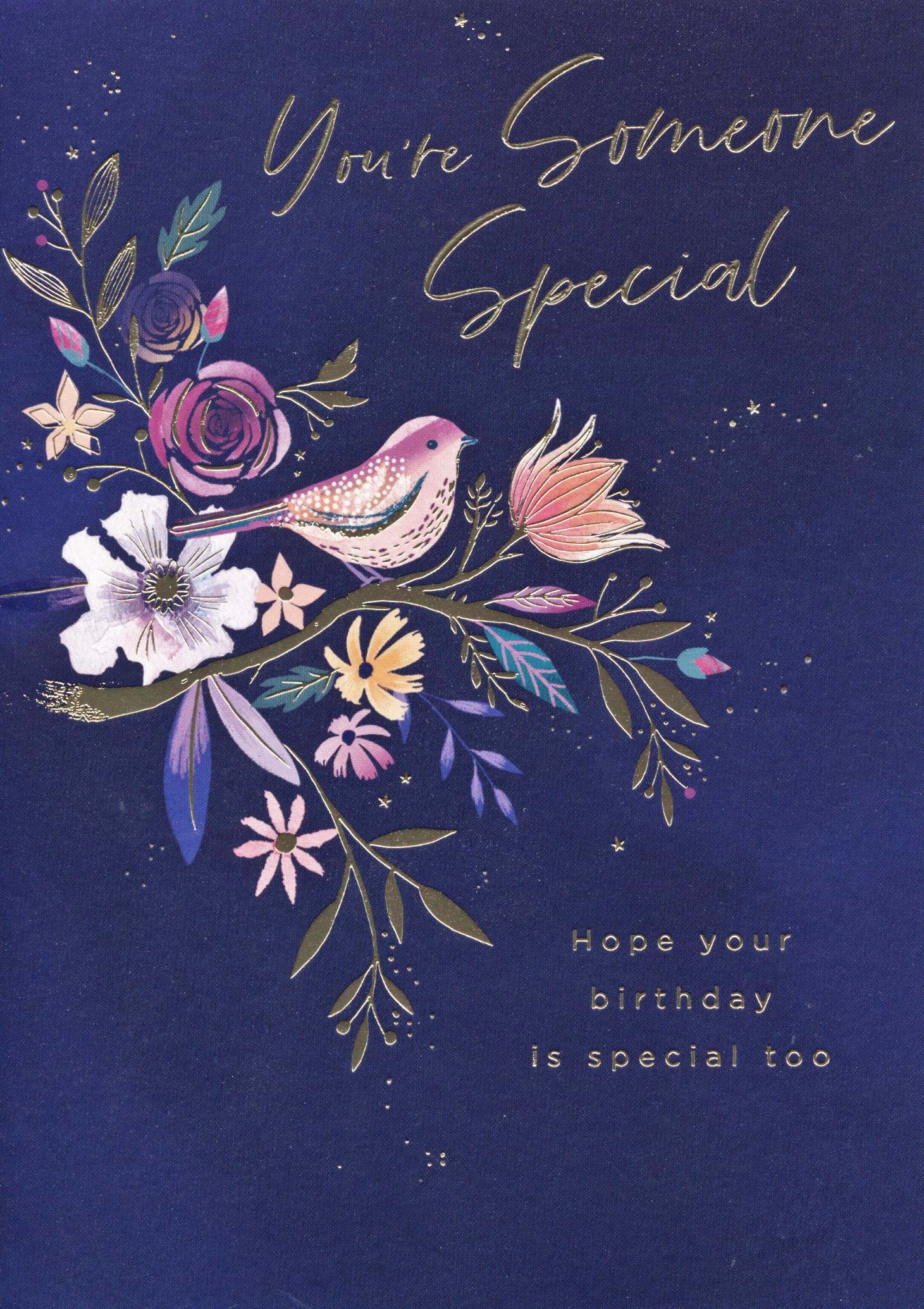 Little Bird Someone Special Birthday Card