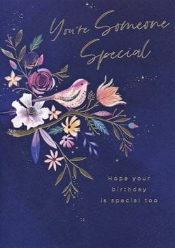 Little Bird Someone Special Birthday Card
