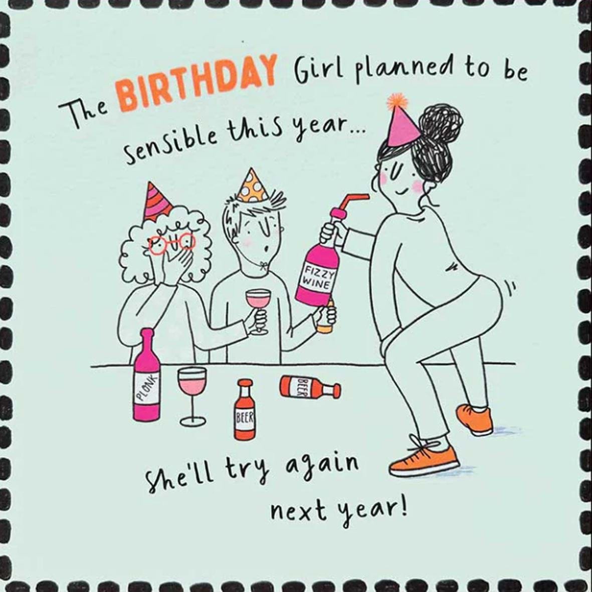 Sensible Birthday Card