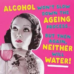 Ageing Process Birthday Card