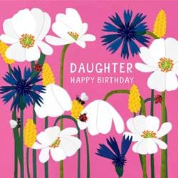 Poppies Daughter Birthday Card