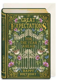 Great Expectations Birthday Card