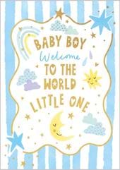 Little One New Baby Boy Card