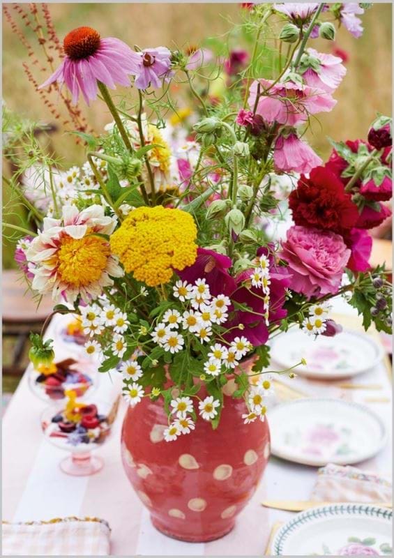 Summer Blooms Birthday Card