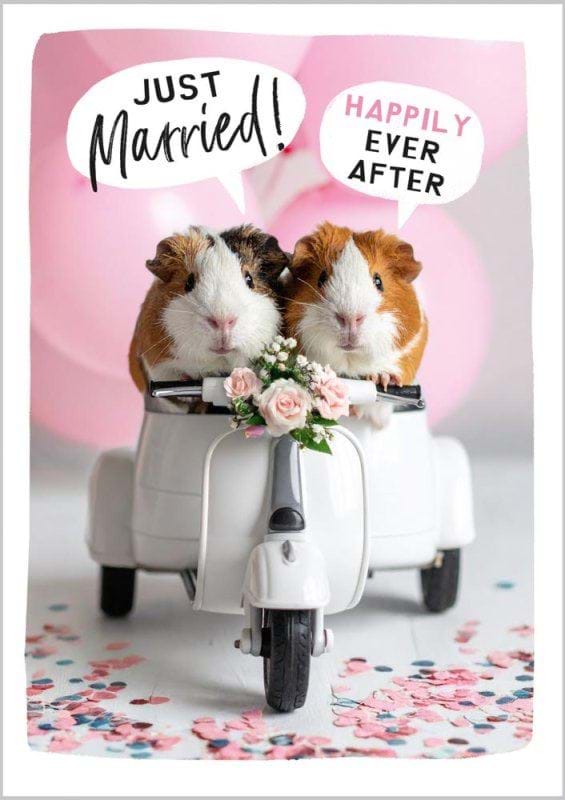 Happily Ever After Wedding Card