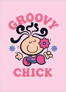 Groovy Chick Birthday Card