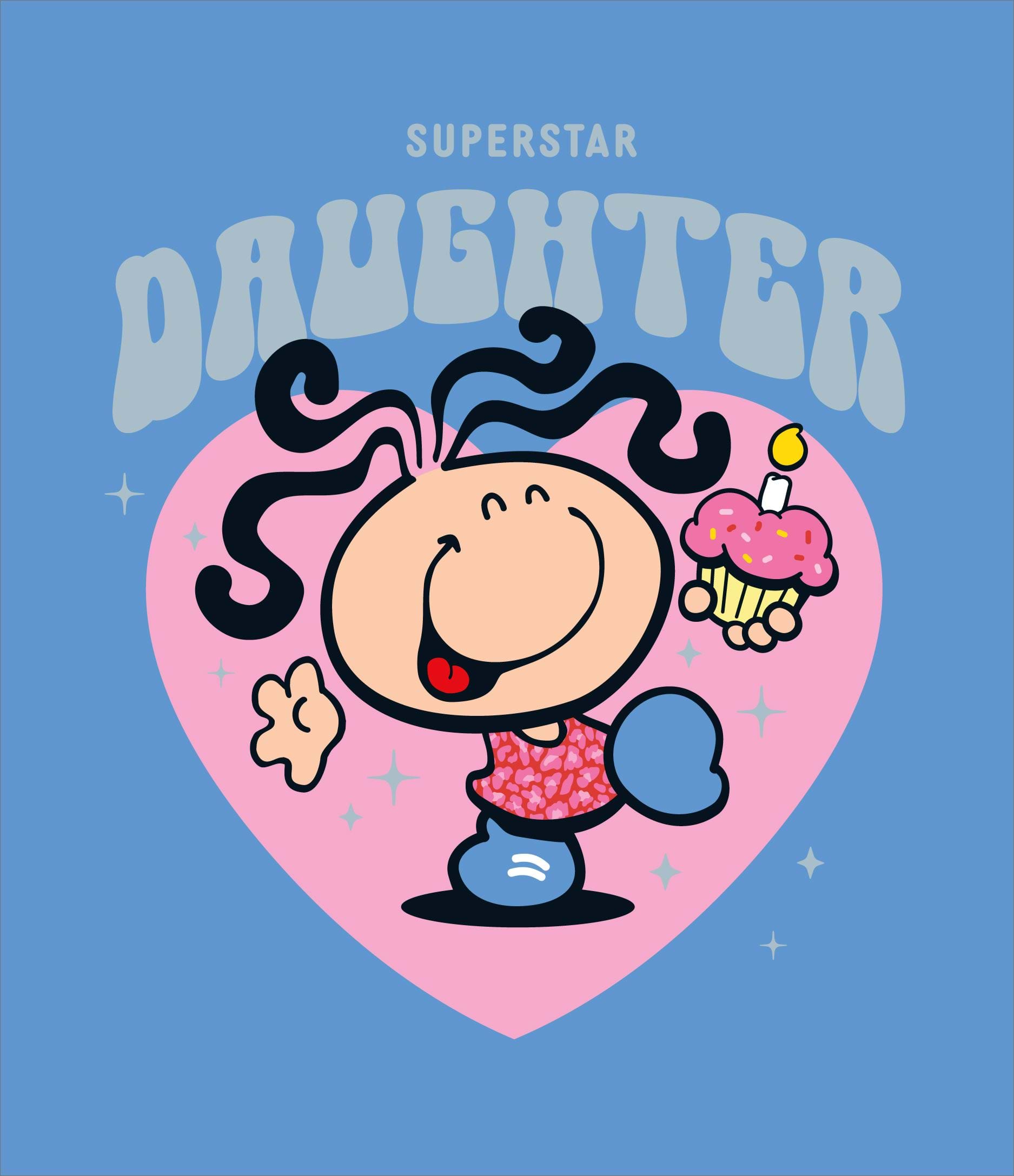 Superstar Daughter Birthday Card