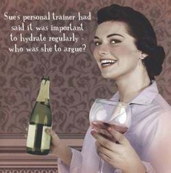 Hydrate Regularly Birthday Card