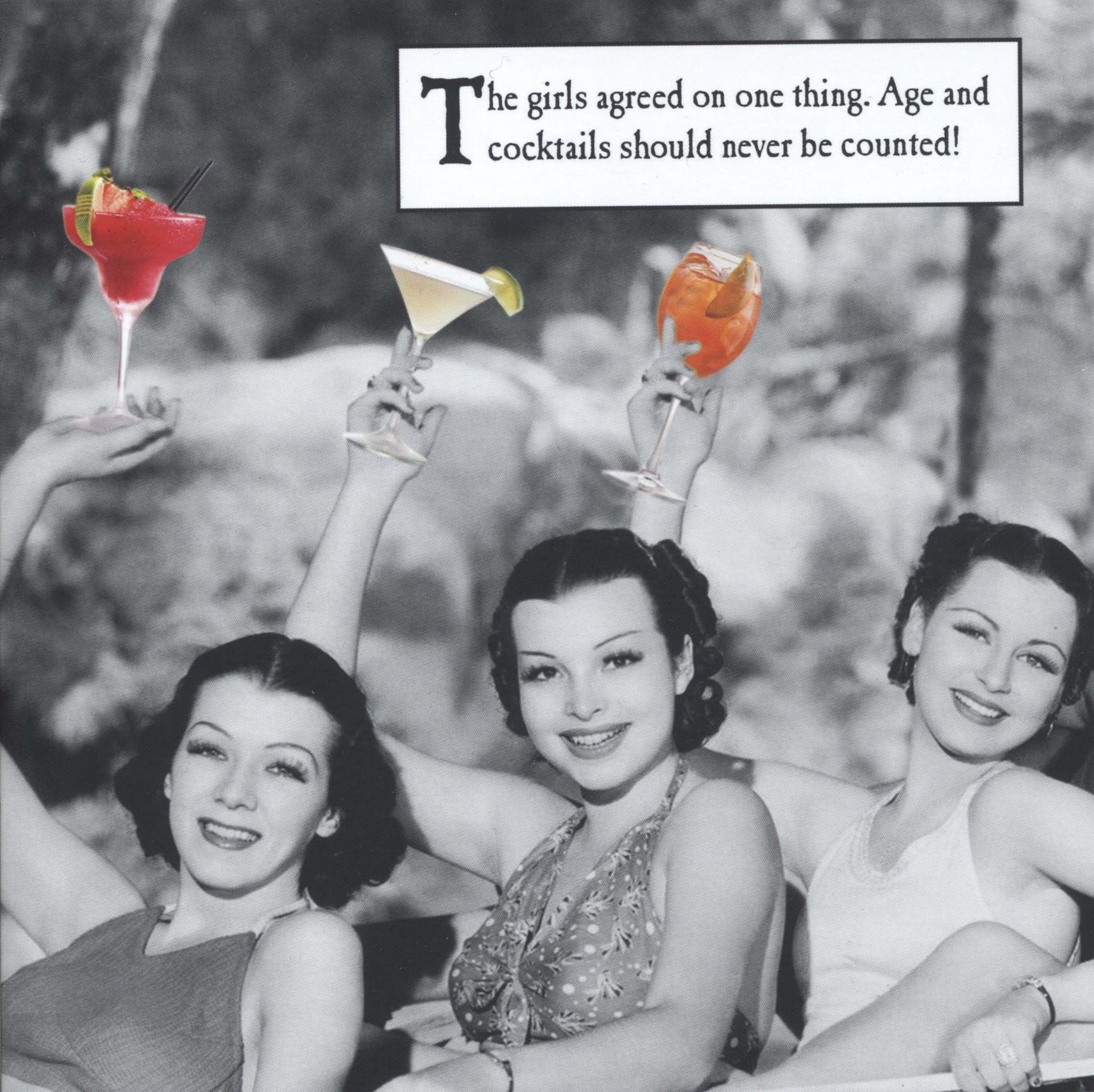 Never be Counted Birthday Card
