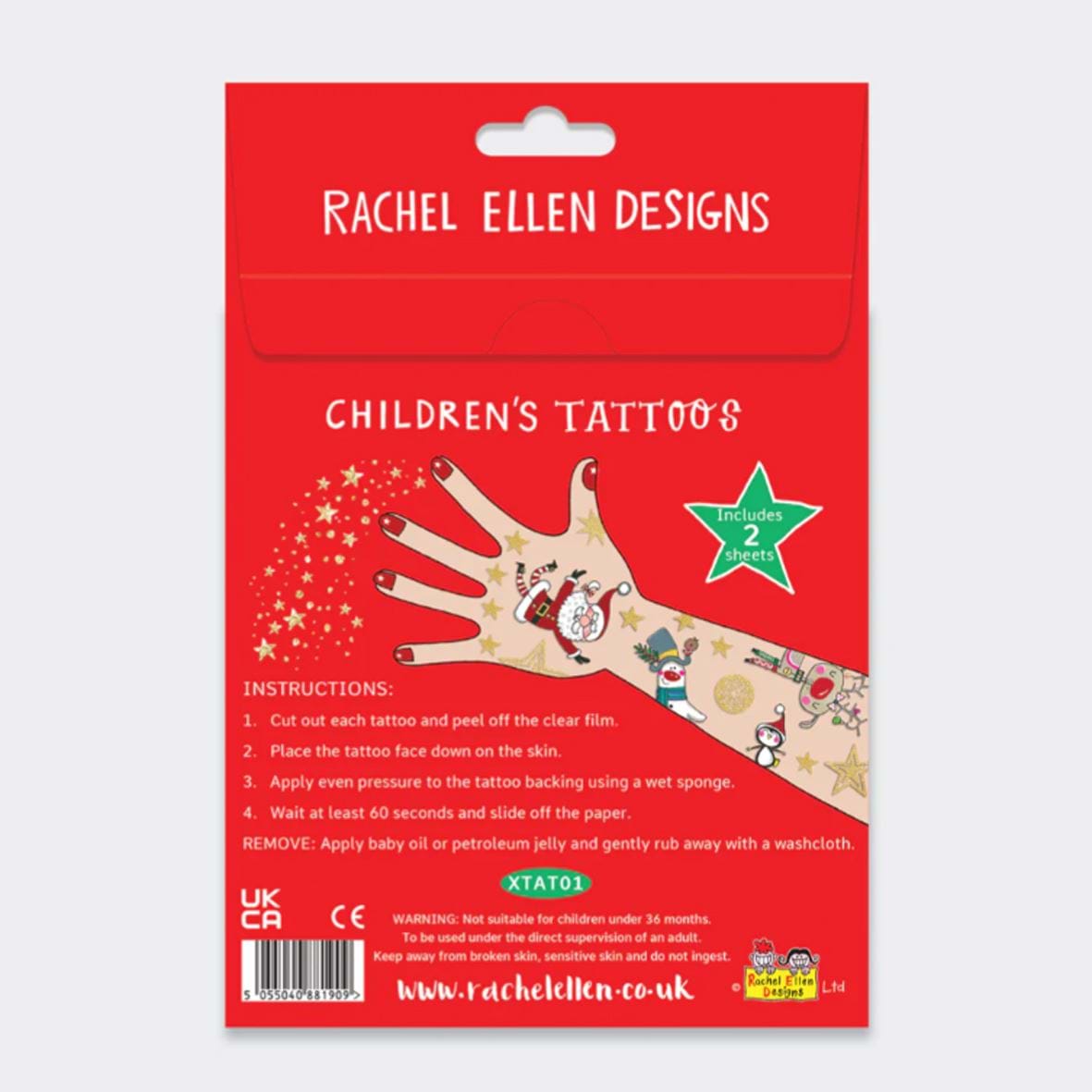 Christmas Temporary Tattoos