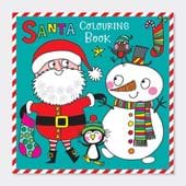 Christmas Colouring Book - Santa & Snowman