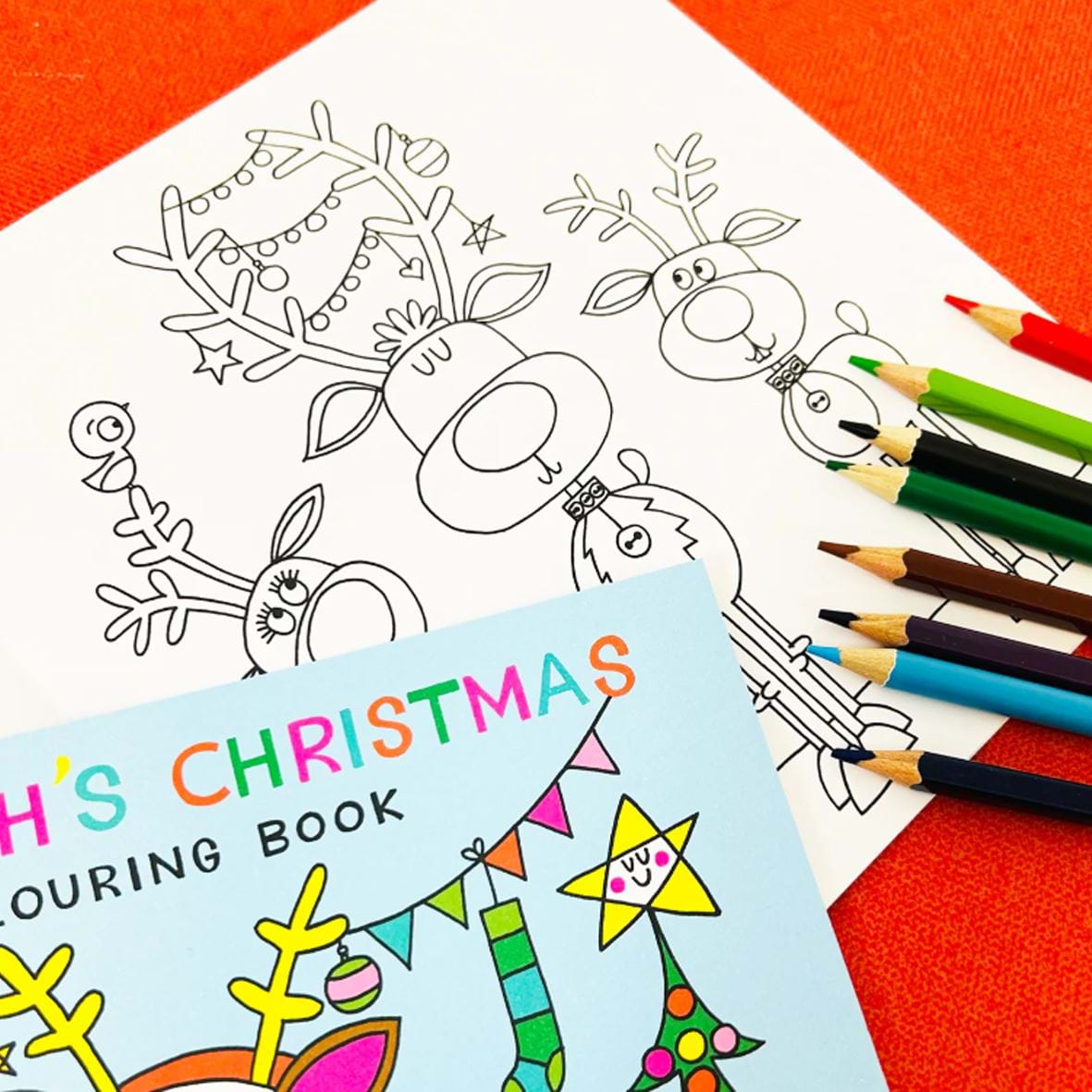 Colouring Book - Rudolph's Christmas