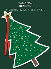 Tree Gift Tags - 4 Tags